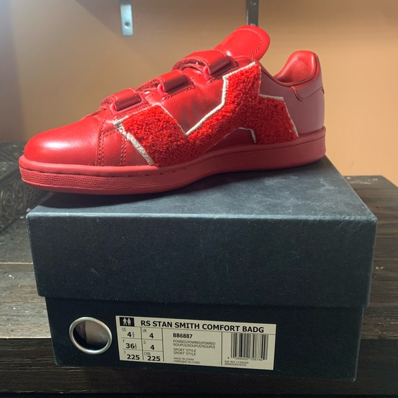 Raf Simon Stan Smith Comfort Badge Sneakers - Picture 2 of 4